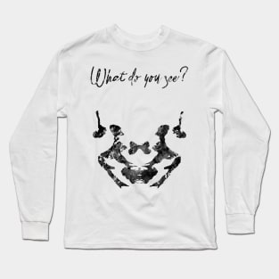 Rorschach inkblot test Long Sleeve T-Shirt